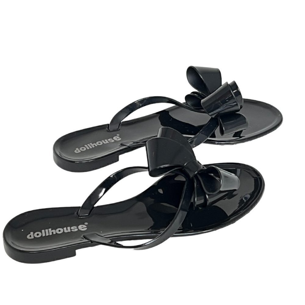 Dollhouse Bow Slides, Size 8